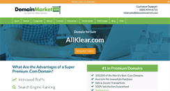 Desktop Screenshot of allklear.com