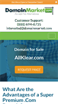 Mobile Screenshot of allklear.com